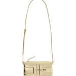 BORSA IN ECOPELLE METALLIZZATA CON