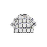 CASACCA IN TWILL STAMPA CINTURINI B